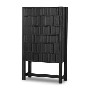 Ezri Cabinet - Black Oak
