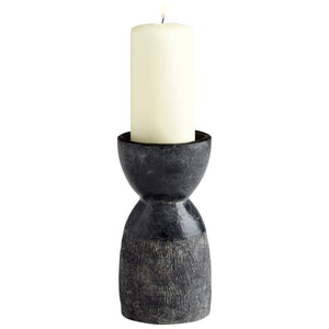 Lg Escalante Candleholder in Black