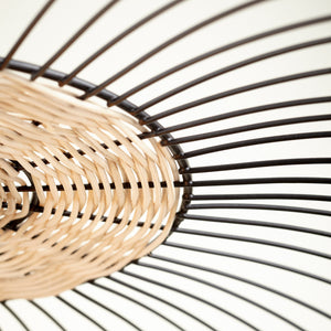 Parasol Pendant in Matte Black