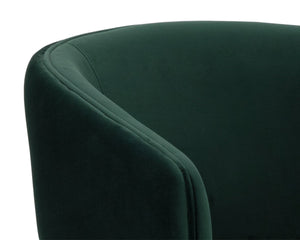 CLAREN OFFICE CHAIR - DEEP GREEN SKY
