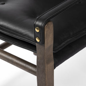 Lenz Dining Armchair In Carson Black