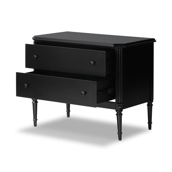 Lendon Nightstand in Black
