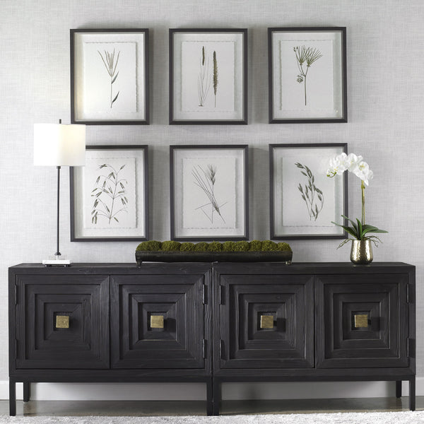 Forest Finds Framed Prints, S/6