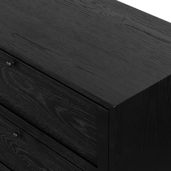 Millie 9 Drawer Dresser In Drifted Matte Bl