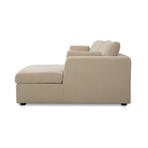 Moe's Burrow Sleeper Sectional with Storage Chaise