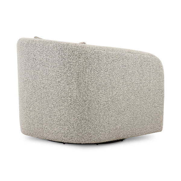 Topanga Swivel Chair In Knoll Domino