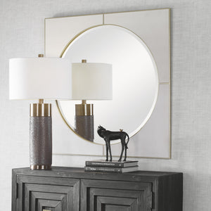 Cyprus White Square Mirror