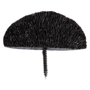 Shelf Mushroom Wall Play, Set of 2, Black Shine