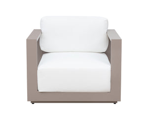 TAVIRA ARMCHAIR - GREIGE - STINSON WHITE