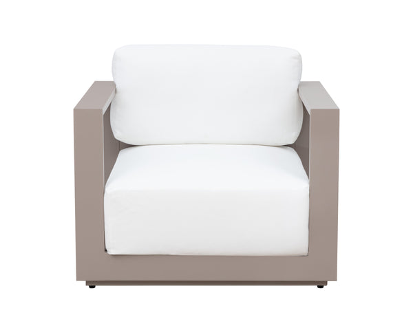 TAVIRA ARMCHAIR - GREIGE - STINSON WHITE