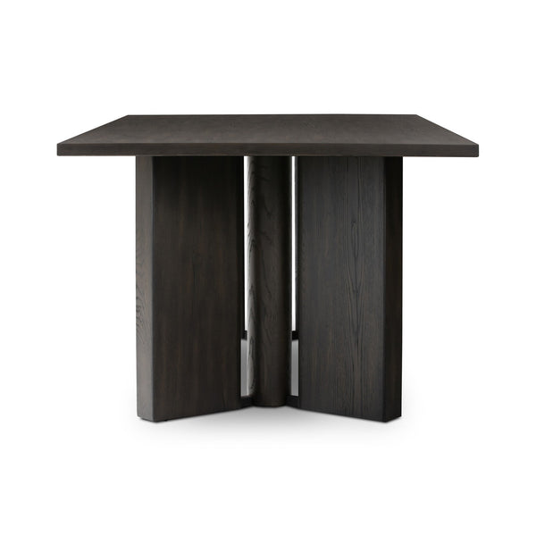 Huxley Dining Table 84" - Smoked Black Veneer