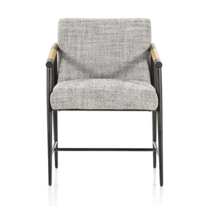 Rowen Dining Chair In Thames Raven