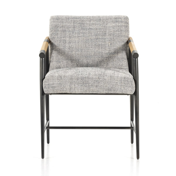 Rowen Dining Chair In Thames Raven
