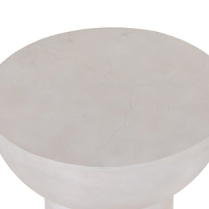 Searcy End Table In Textured Matte White