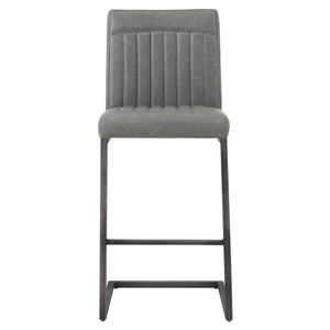 Ronan Counter Stool In Antique Graphite Gray