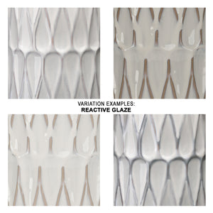 Dalia Ceramic Table Lamp, White