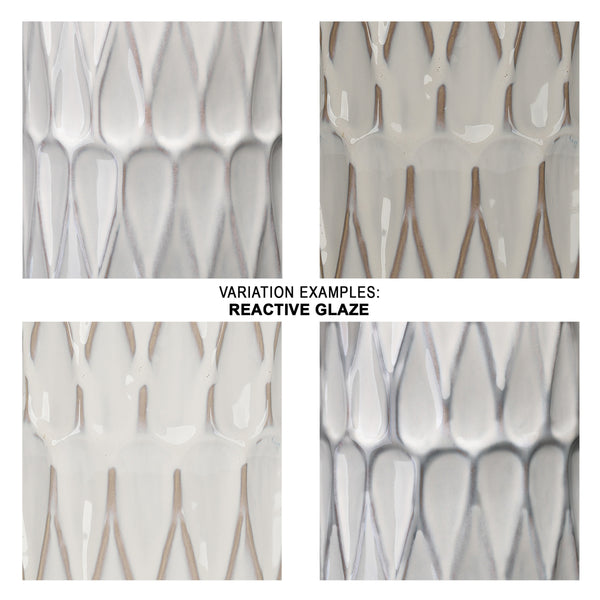 Dalia Ceramic Table Lamp, White