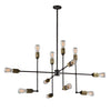 Jersey AC10582VB Chandelier in Vintage Brass
