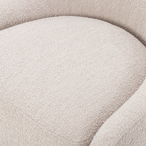 Levi Swivel Chair In Knoll Sand