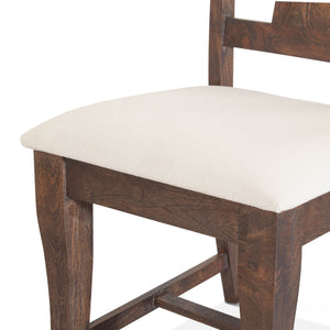 Nimes Upholstery Dining Chair, Weathered Mango