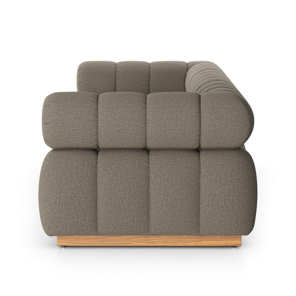 Roma Outdoor 3Pc Sec Sofa In Alessi Fawn