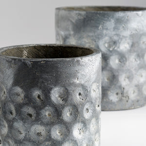 Large Potomac Planter in Pewter Gray