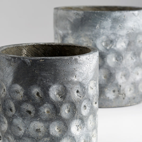 Large Potomac Planter in Pewter Gray