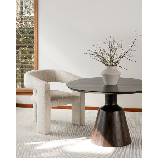Moe's Myron Dining Table in Dark Brown Sheesham