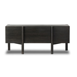Reza Desk - Worn Black Parawood
