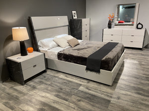 Stoneage Premium Night Stand in Grigio