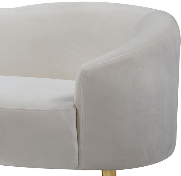 Bradford Sofa In Cream Velvet