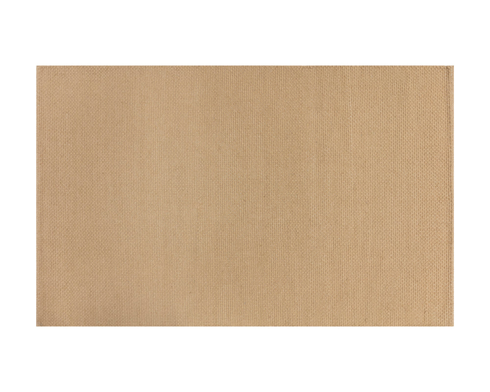 RYZE HAND-WOVEN RUG - JUTE BROWN - 6' X 9'
