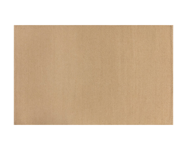RYZE HAND-WOVEN RUG - JUTE BROWN - 6' X 9'