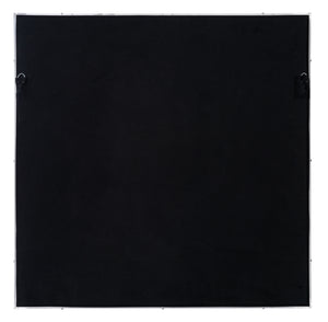 Batik Square Framed Wall Art, Indigo Paper