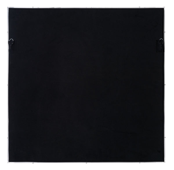 Batik Square Framed Wall Art, Indigo Paper