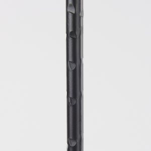 Porter 6.0L x 6.0W x 30.0H Large Black Iron Candle Holder