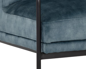 TRISTEN LOUNGE CHAIR - NONO PETROL