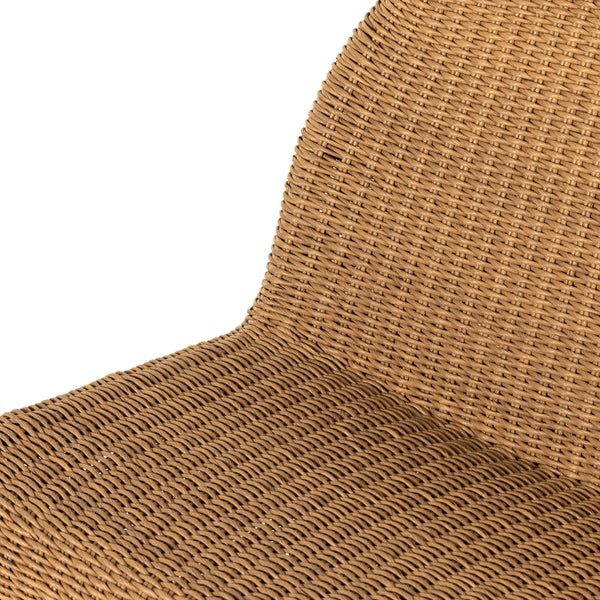 Portia Outdoor Dining Bench In 50" In Natural