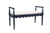 Blue Juliet Bench