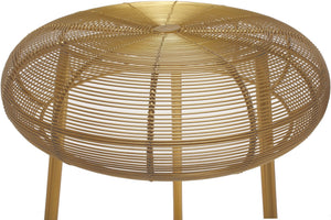 Sylvester Counter Stool In Gold