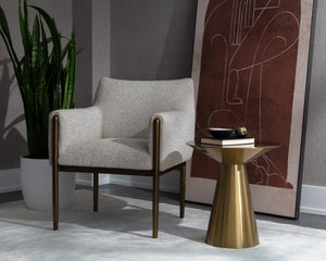 OLEA LOUNGE CHAIR - SANTA CRUZ OATMEAL