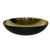 Stainless Steel Dish Gold/Black