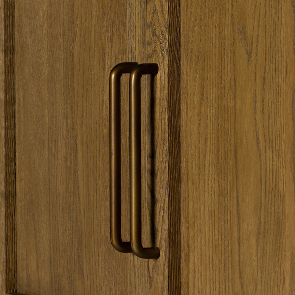 Tolle Panel Door Cabinet In Drifted Oak Sld