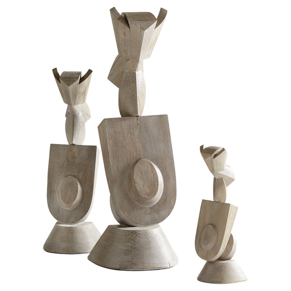 Protector Sculpture | Weathered Grey - Medium