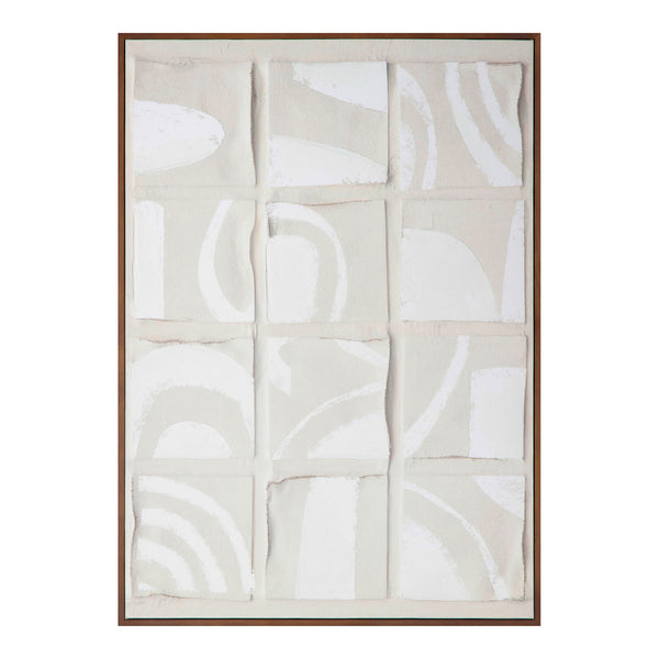 Moe's Unfold 1 Multicolor Framed Print
