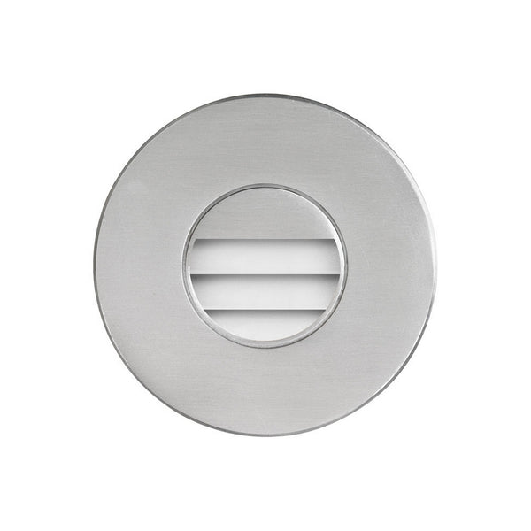 (K)Brushed Alum Round In/Outdoor 3W LED