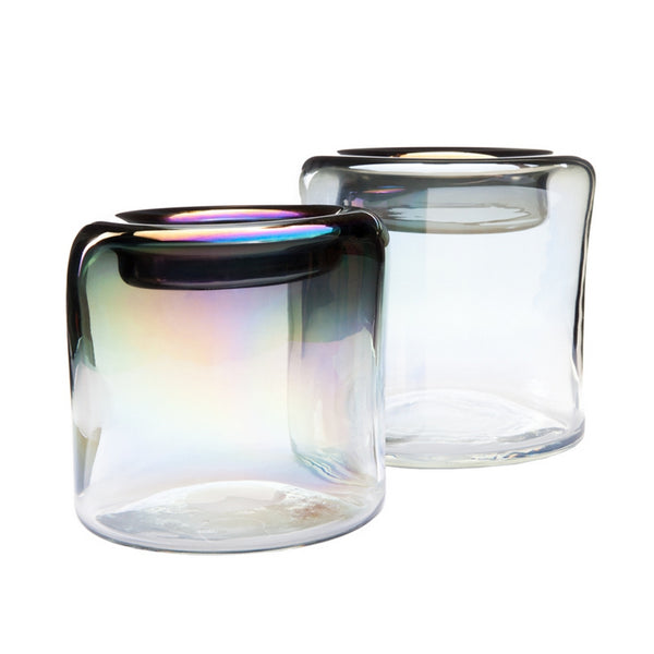 Glass Organic Opal Vase