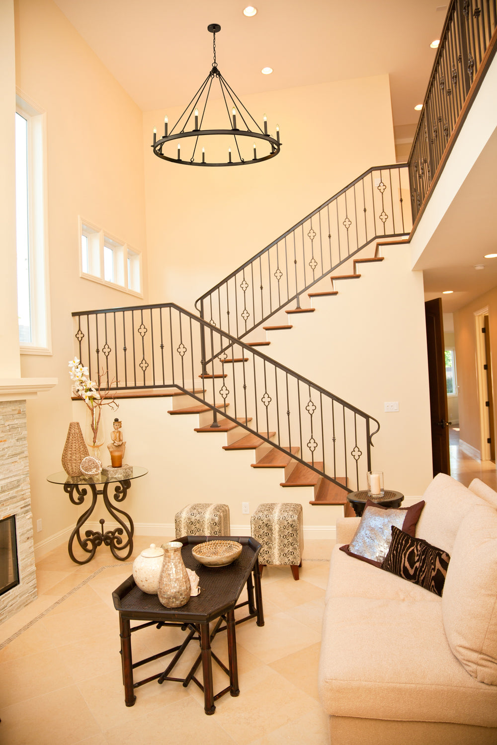 Barclay 12 Light Chandelier in Matte Black Finish