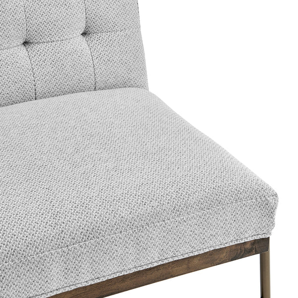 Marlow Fabric Accent Chair In Cardiff Gray