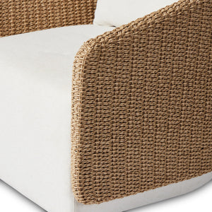 Maven Outdoor Swivel Chair - Alessi Linen